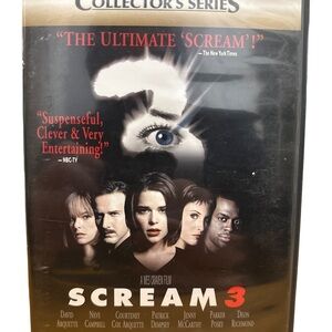 Scream 3 DVD - Black Cover